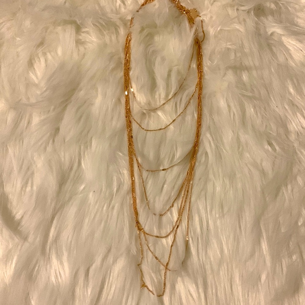 Gold necklace